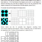 Line diagrams in the diamond theorem